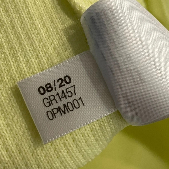 NWOT adidas x IVY Park Knit Skirt in Yellow Tint GR1457 - Picture 5 of 12